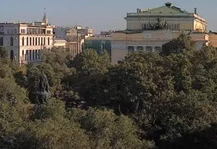 Obraz podglądu z kamery internetowej Saint Petersburg - St. Isaac's Cathedral